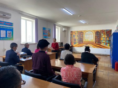 «Жат ағымның арбауынан аулақ бол!»  ақпарат сағаты.